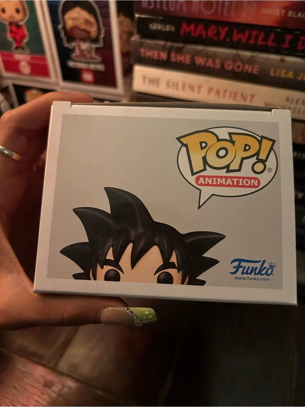 Funko Animation Dragon Ball Goku with Nyoi-Bo Vinyl Figure - Black